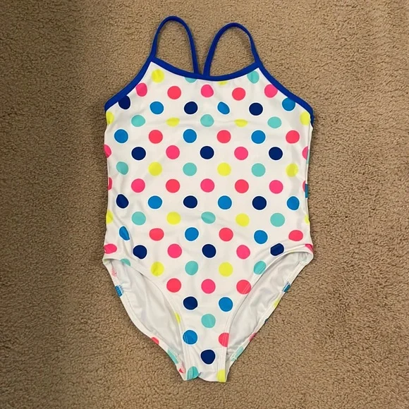 Girls One piece Swimsuit Sz 10-12 - Picture 1 of 9